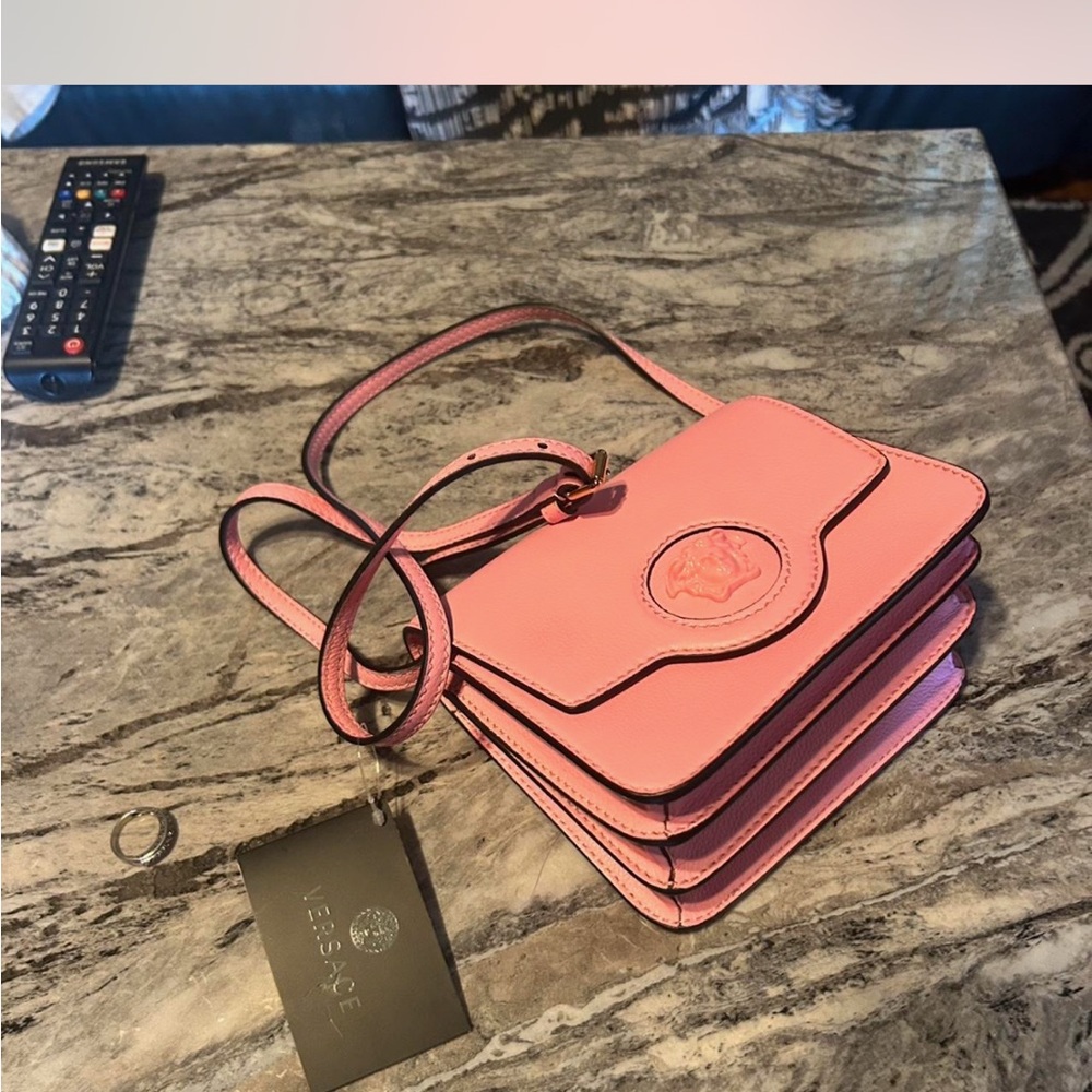 Versace Pink Crossbody Bag new w tags